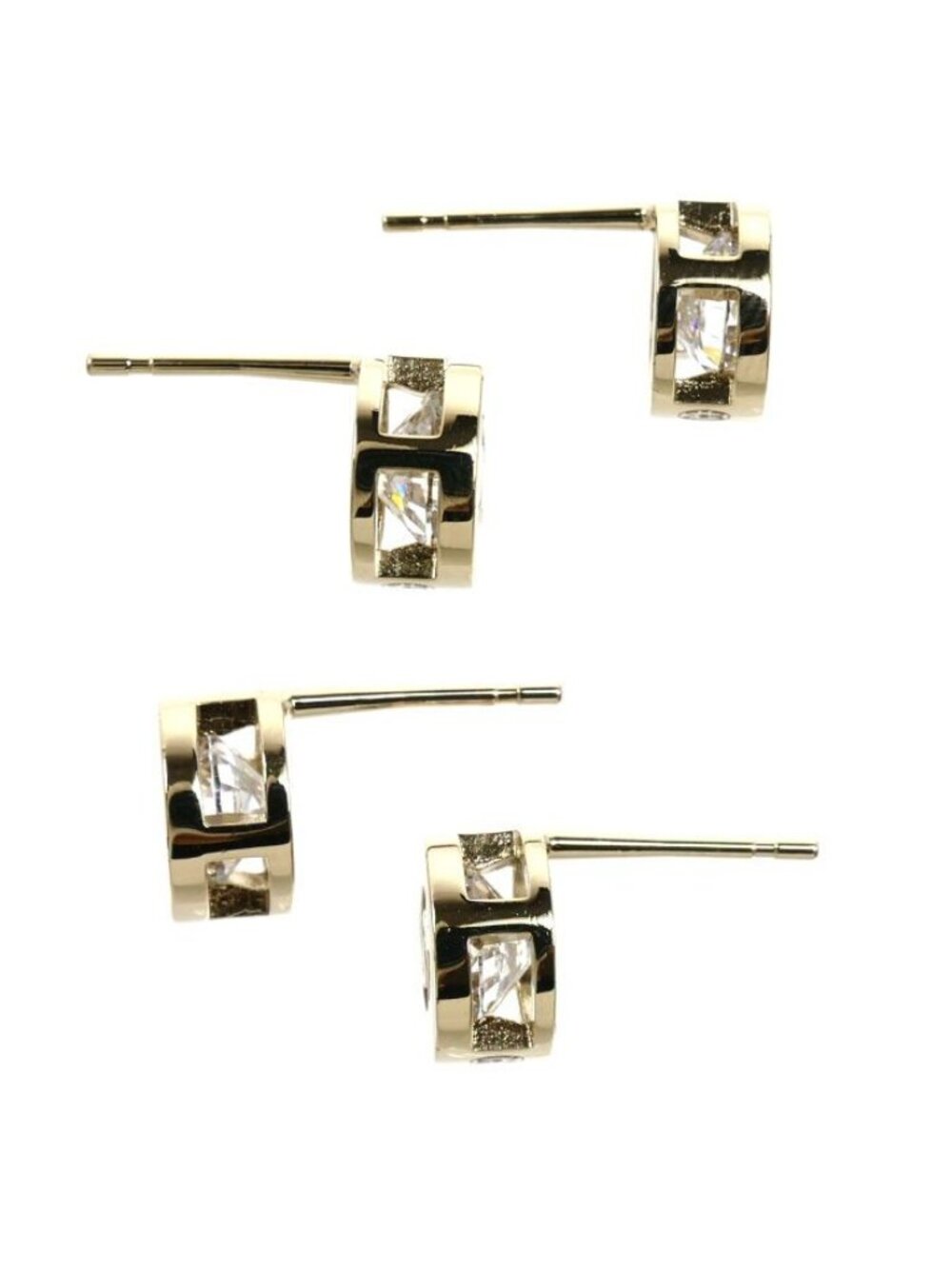 Chanel Rhinestone Earrings - Picture 3 of 5